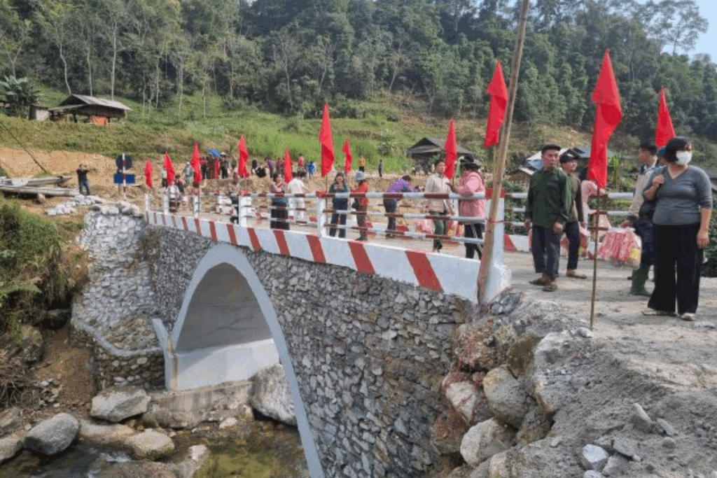 [Miền Bắc] Thi công xây dựng Cầu Trung Thành – Hà Giang