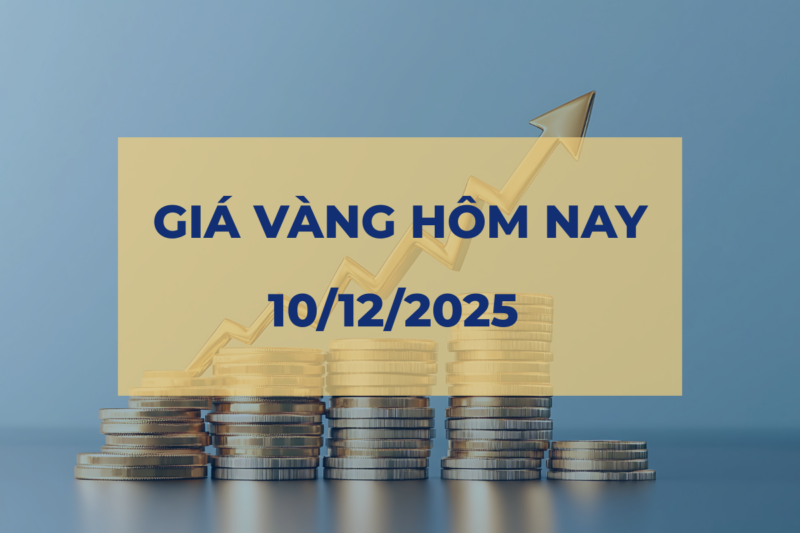 Giá vàng hôm nay 10/12/2025: Hồi phục mạnh